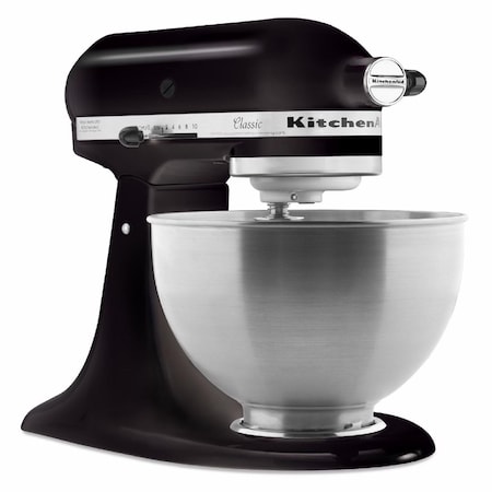 Kitchenaid Classic Plus Onyx Black 4.5 qt 10 speed Stand Food Mixer K45SSOB